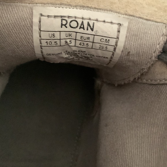 ROAN by BED|STU Glenn Leather/Canvas Hightops - Picture 8 of 8